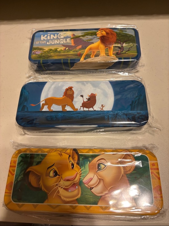 Disney Other - Disney The Lion King Blue Metal Pencil Case-tray. Pick one & let me know which 1